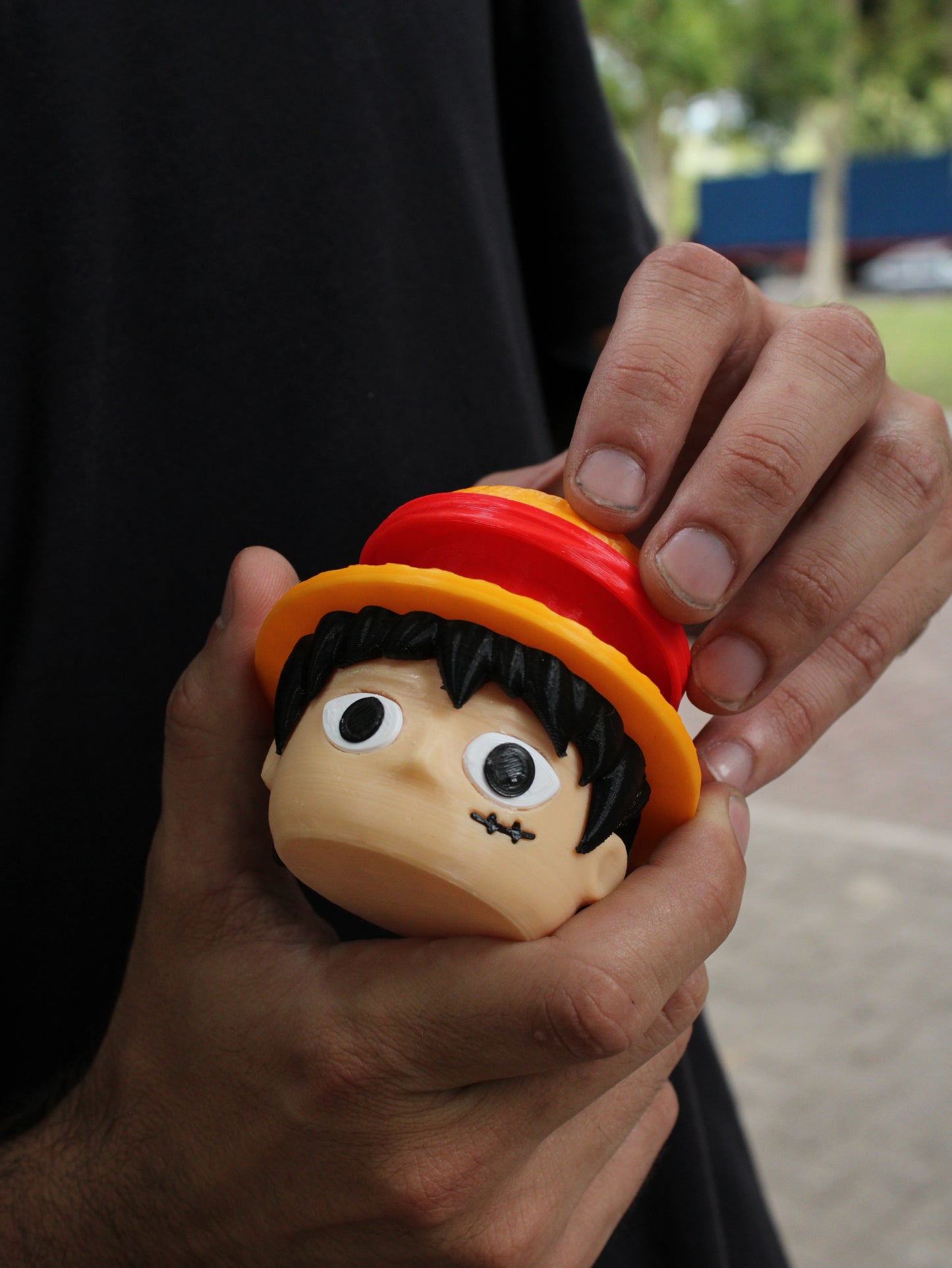 Moledor Luffy Full 3D